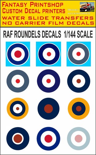 Raf roundels decals water - roundels,