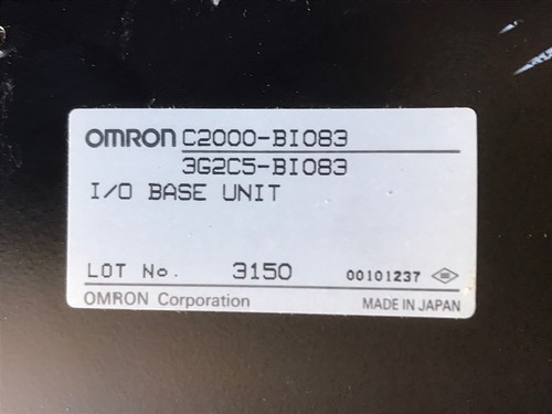 Omron c2000 bi083 expansion - c2000-bi083,